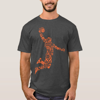 Basketball Collage T Shirt