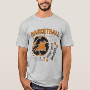 Basketball College league New York Brooklyn T Shirt