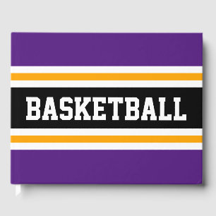 BASKETBALL Coola Royal Lila Black Tävla Rand Gästböcker