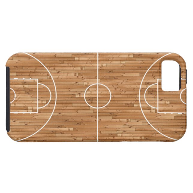 Basketball Court Fodral Cover Case-Mate iPhone Skal (Baksidan Horisontell)