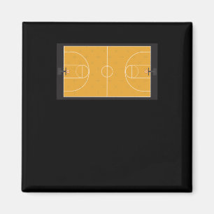 Basketball Court Magnet