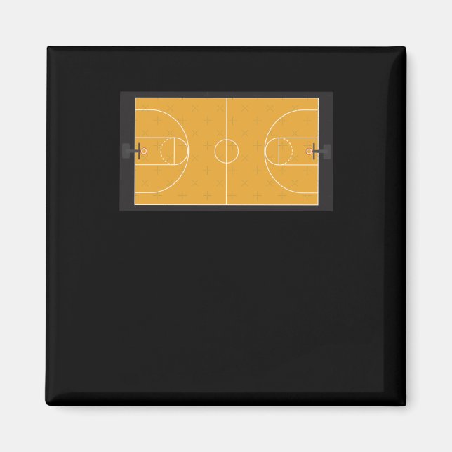 Basketball Court Magnet (Framsidan)