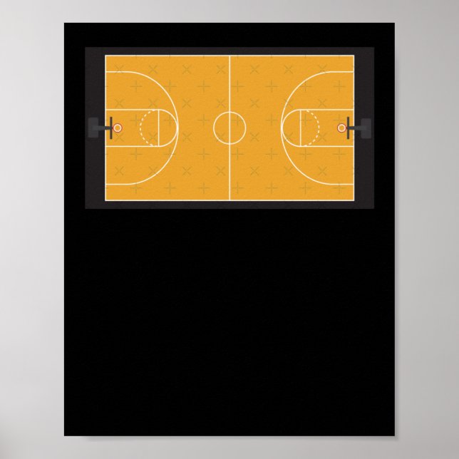 Basketball Court Poster (Framsidan)