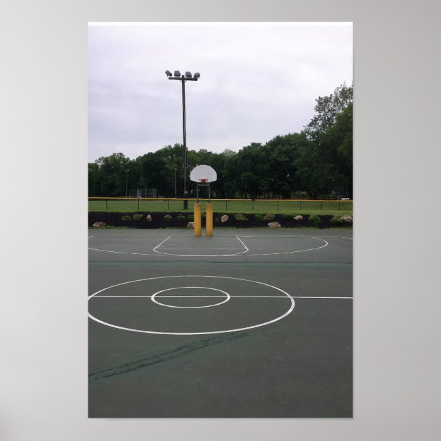 Basketball Court Poster (Framsidan)