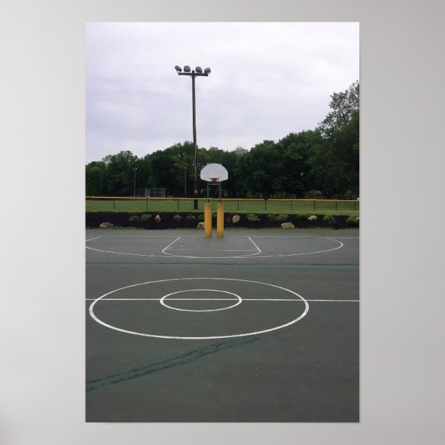Basketball Court Poster (Framsidan)