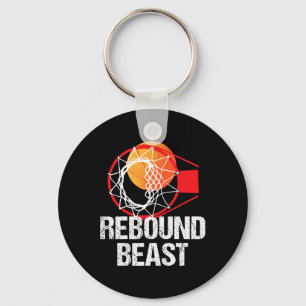 Basketball Court Roligt Rebound Beast Player Gift Nyckelring