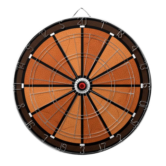 Basketball Dartboard Wall Art for Game Room Decor Darttavla (Framsidan)