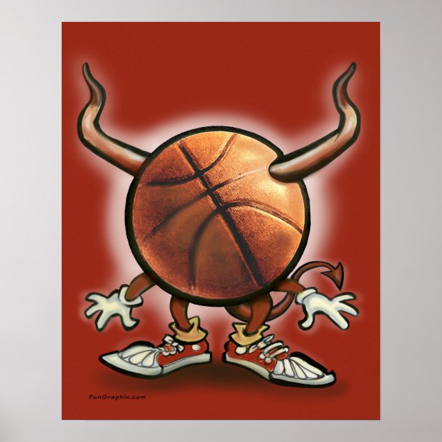 Basketball Demon Poster (Framsidan)