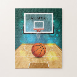 Basketball Design Jigszawa Puzzle Pussel