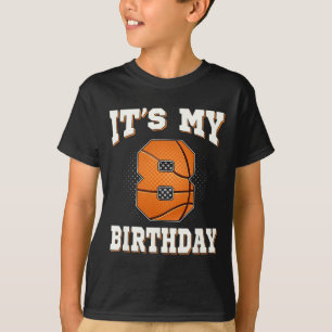 Basketball Det är min åttonde födelsedag 8 år gamm T Shirt