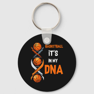 Basketball Det finns i mitt DNA-Roligt Player trän Nyckelring