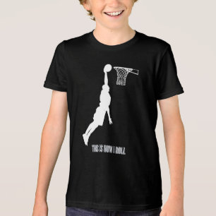 Basketball Det här är hur jag Tonåring Kids Boys T Shirt