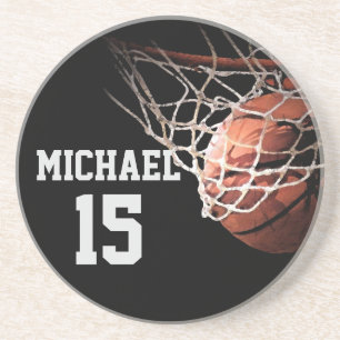 Basketball Ditt Namn Underlägg
