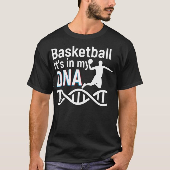 Basketball-DNA-ankelbrytare, slam dunk T Shirt (Framsida)