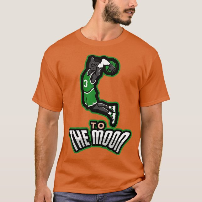 Basketball Dunk 2 T Shirt (Framsida)