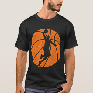 Basketball Dunk - Boll-jakt på sportspel T Shirt