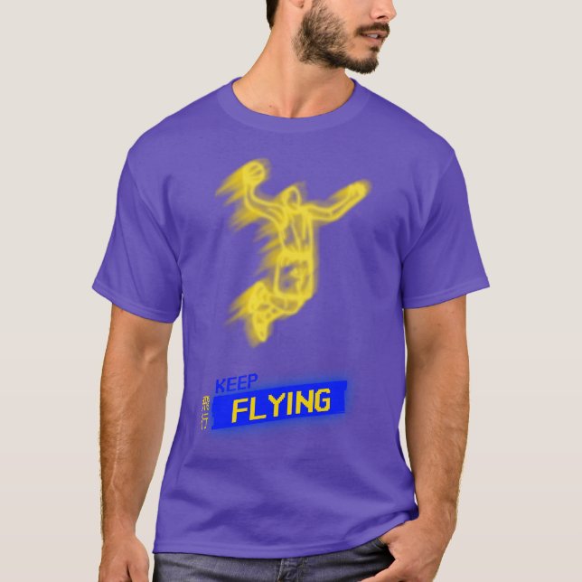 Basketball Dunk Golden State T Shirt (Framsida)