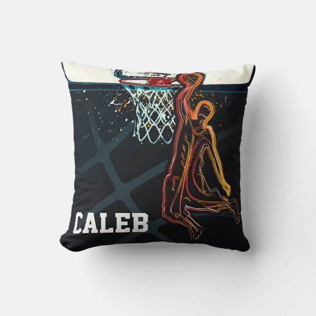 Basketball Dunk-jump Shot Modern Urban-Coola Kudde (Framsida)