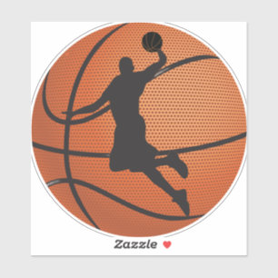 Basketball-dunk Klistermärken