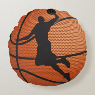 Basketball-dunk Rund Kudde