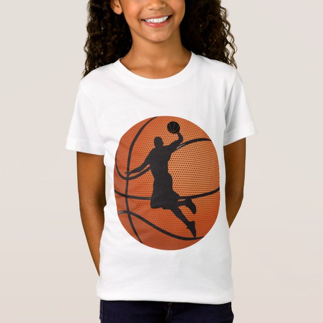 Basketball-dunk T Shirt (Framsida)
