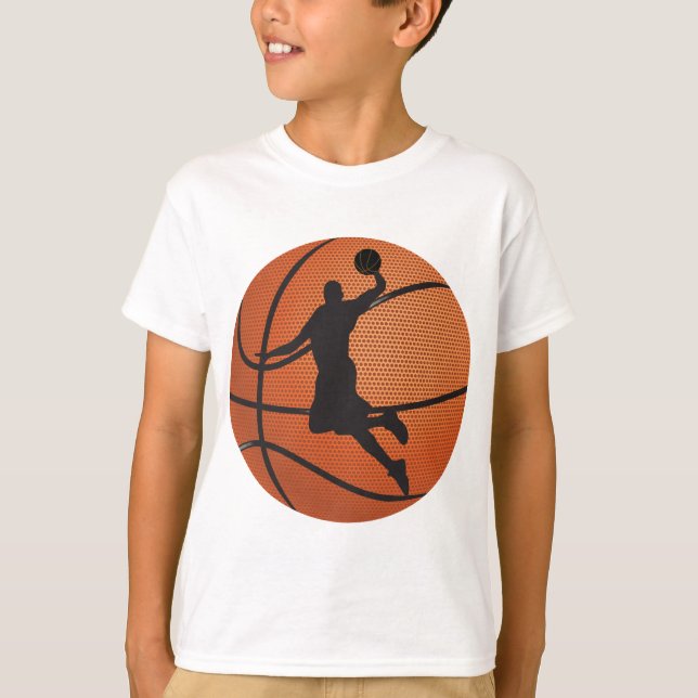 Basketball-dunk T Shirt (Framsida)