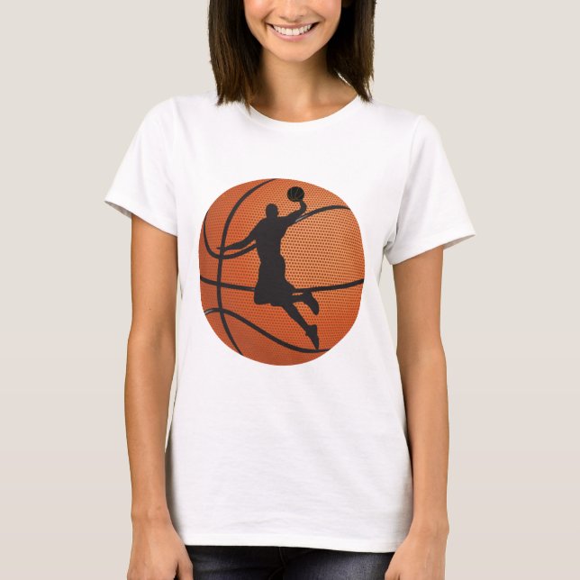 Basketball-dunk T Shirt (Framsida)