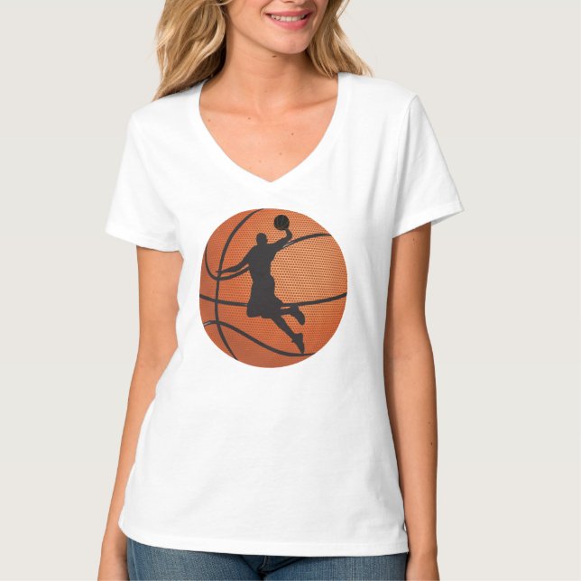 Basketball-dunk T Shirt (Framsida)