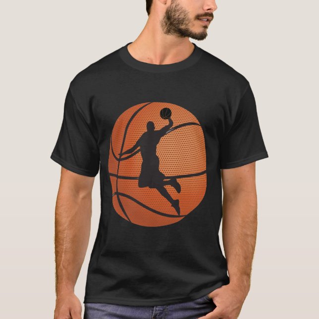 Basketball-dunk T Shirt (Framsida)