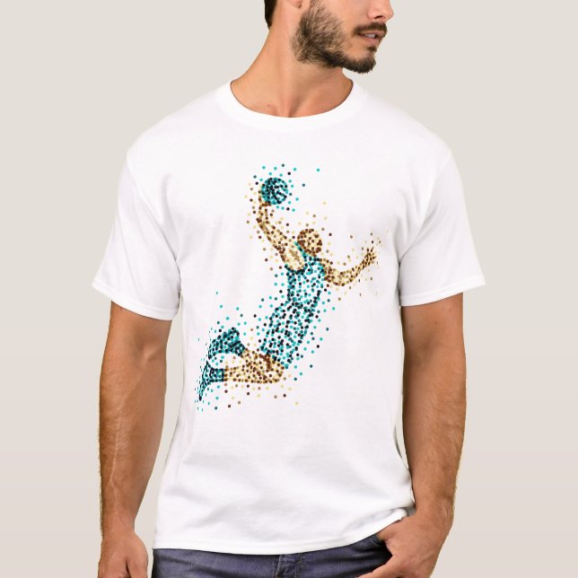 Basketball-dunk T-shirt (Framsida)