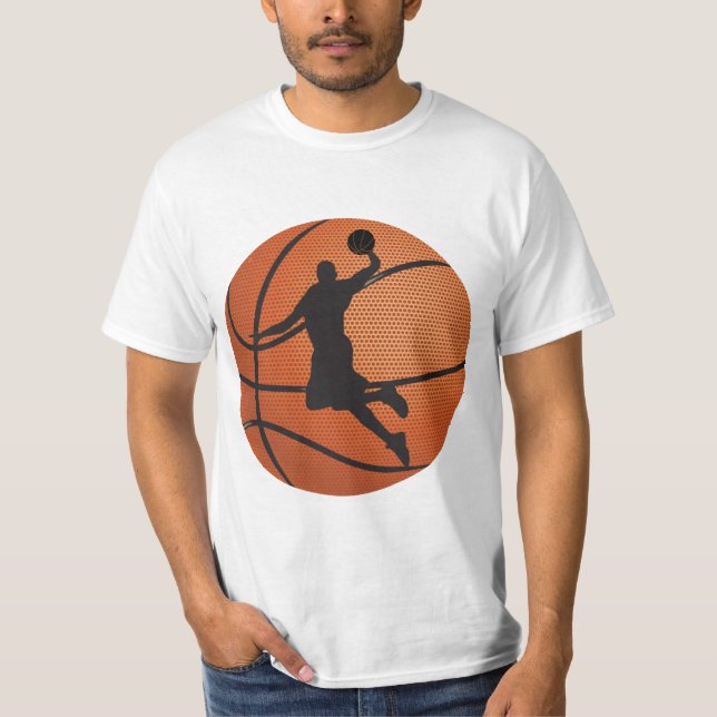 Basketball-dunk T Shirt (Framsida)