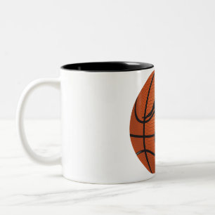 Basketball-dunk Två-Tonad Mugg