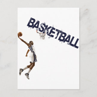 Basketball Dunk Vykort