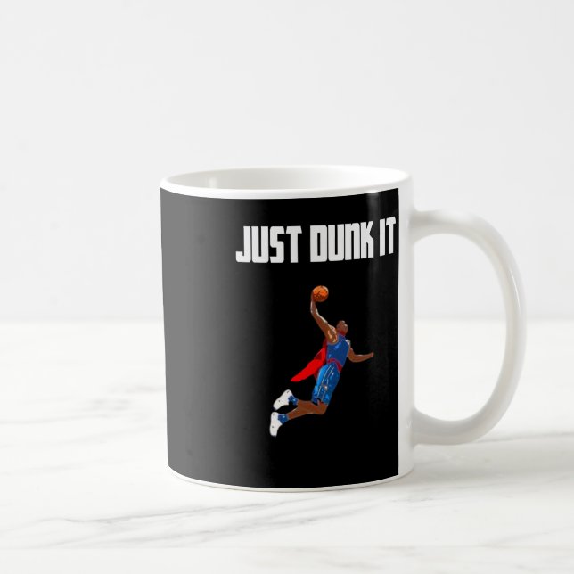 Basketball Dunking Kaffemugg (Höger)