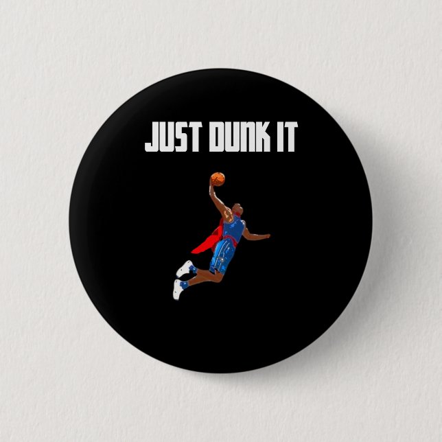 Basketball Dunking Knapp (Framsida)