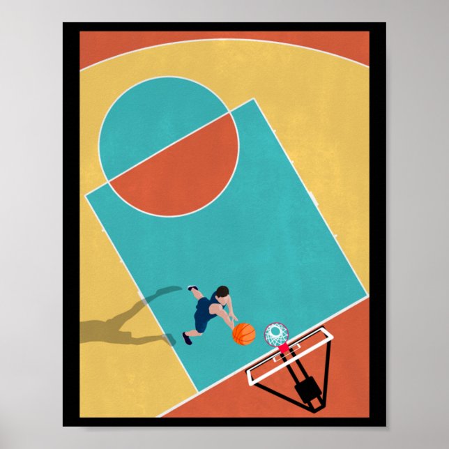 Basketball Dunks 1 Poster (Framsidan)