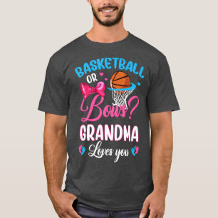 Basketball eller Bows farmma Kärlek You Gender Rev T Shirt
