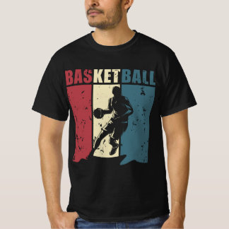 Basketball Energy – Dynamic Player Silhouette T Shirt