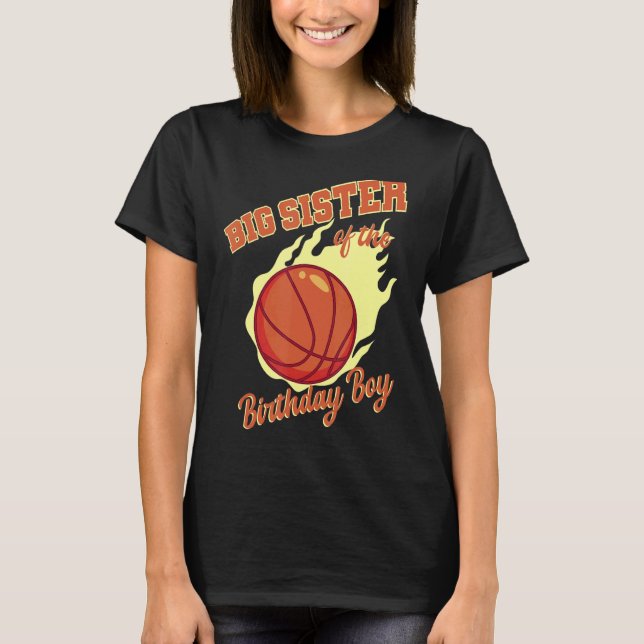 Basketball-familjen B. T Shirt (Framsida)