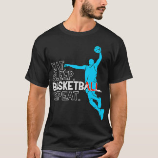 Basketball Fan Fun Gift - Eat Sleep Basketball Rep T Shirt
