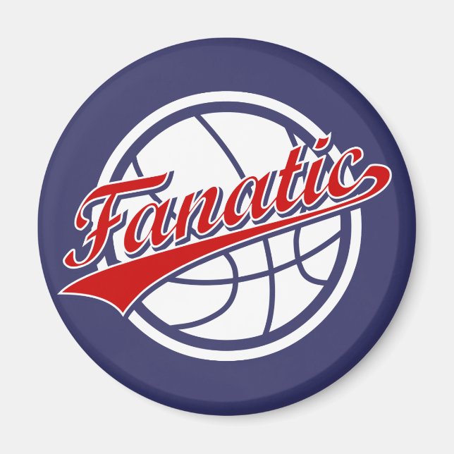 Basketball Fanatic Magnet (Framsidan)