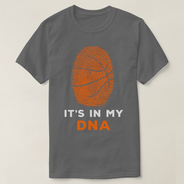 Basketball finns i min DNA FingerHoodie Coffee Mug T Shirt (Design framsida)