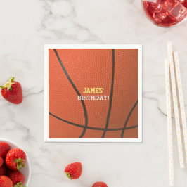 Basketball Firande Personlig Pappersservett