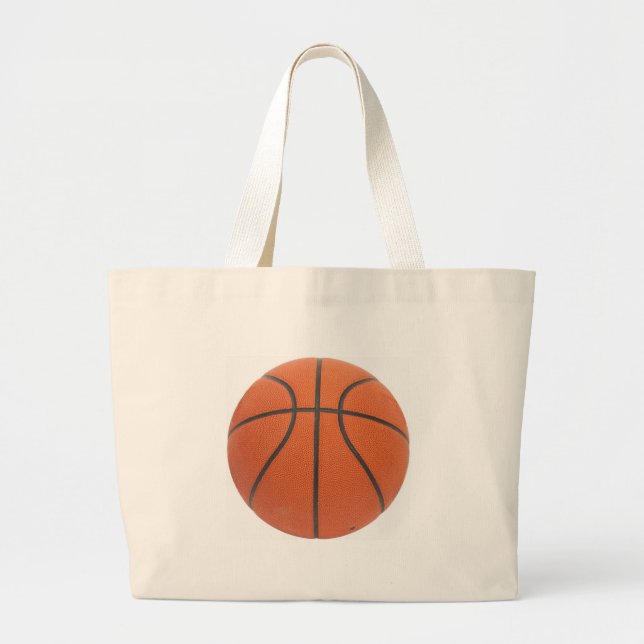 Basketball Fläkt Gifs Basketball Theme Gifts B-Bol Jumbo Tygkasse (Framsidan)