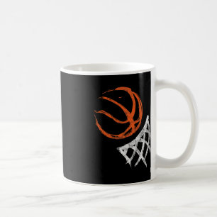 Basketball Fläkt Gift för manar Women Boys and Gir Kaffemugg
