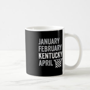 Basketball Fläkt - januari Kentucky April Kaffemugg