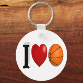 Basketball Fläkt Nyckelring