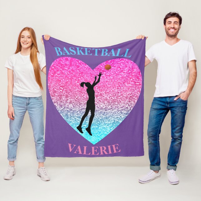 Basketball Fleece Blanket (På plats)
