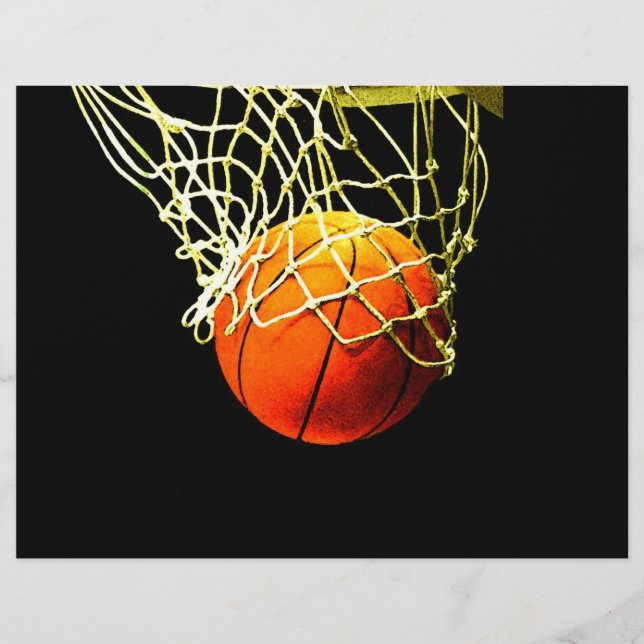 Basketball Flyer (Framsidan)