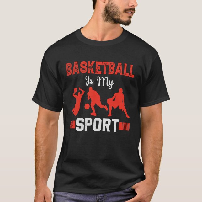 Basketball for Slam Dunk Player & Streetball  3 T Shirt (Framsida)